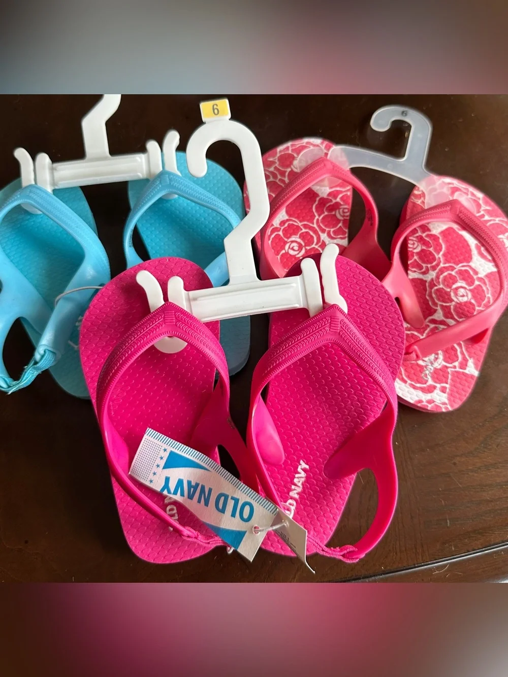NWT Old Navy Toddler Girls Sandals, Sz 6